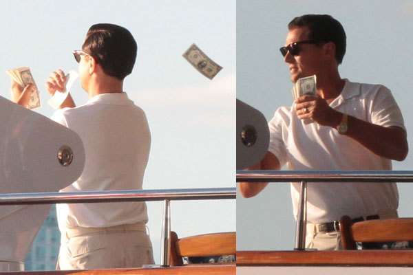 Leonardo DiCaprio Makin' It Rain