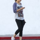 Mila Kunis Leaving A Yoga Class