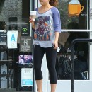 Mila Kunis Leaving A Yoga Class