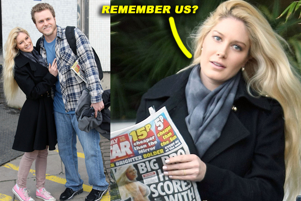 Heidi Montag & Spencer Pratt Pose For Pictures