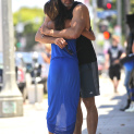 Leilani Dowding & Victor Webster Grabbed Starbucks Together