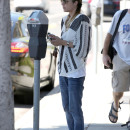 Actress Selma Blair takes baby Arthur for a doctor's appointment in Los Angeles