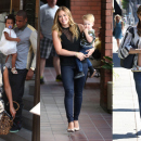 HAPPY FAMILY! Jay Z takes wife Beyonce and daughter Blue Ivy to lunch at Cafe Nervosa in Toronto