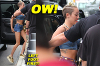 Miley Cryus Continues Dressing Like A NYC Hooker–There, I Said It.