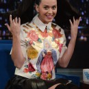 Katy Perry Visits Late Night Jimmy Fallon 12