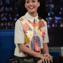 Katy Perry Visits Late Night Jimmy Fallon 8