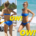 Martha Hunt Shows Off Her Bikini Body In Miami