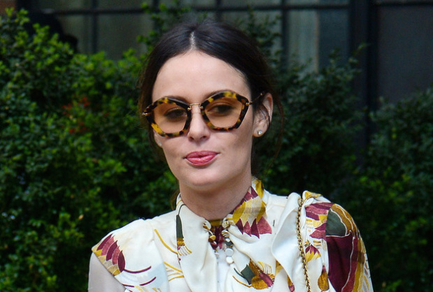 Nicole Trunfio goes out to grab some lunch in the East Village