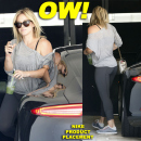 Exclusive... Hilary Duff Gets Her Workout In