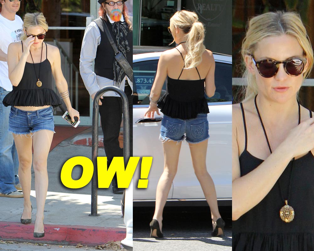 Kate Hudson Goes To Breakfast With Friends