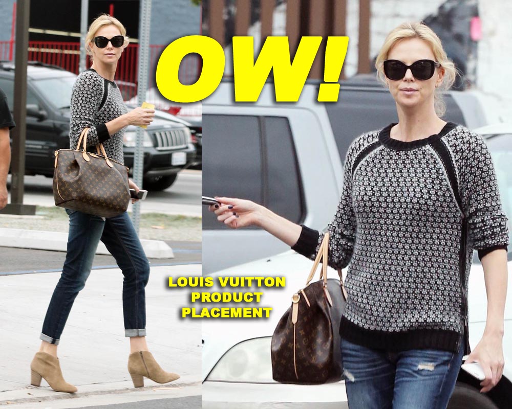 Exclusive... Charlize Theron Lunches In Hollywood