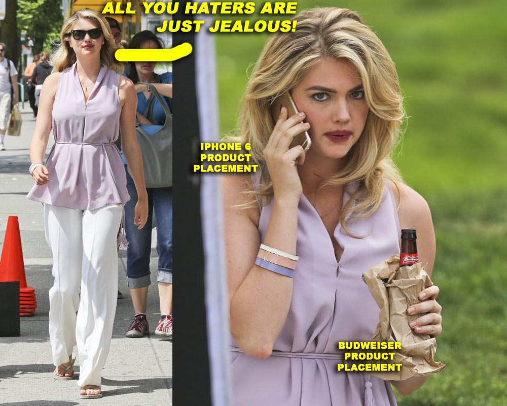 Kate Upton Films 'The Layover' In Vancouver