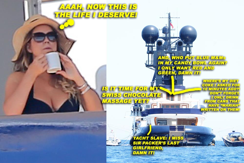 Mariah Carey & James Packer Vacation In Ibiza