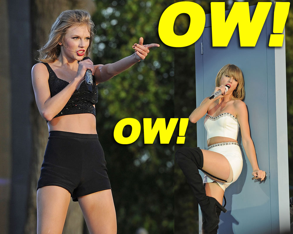 Taylor Swift performs live at Barclaycard British Summer Time at Hyde Park in London