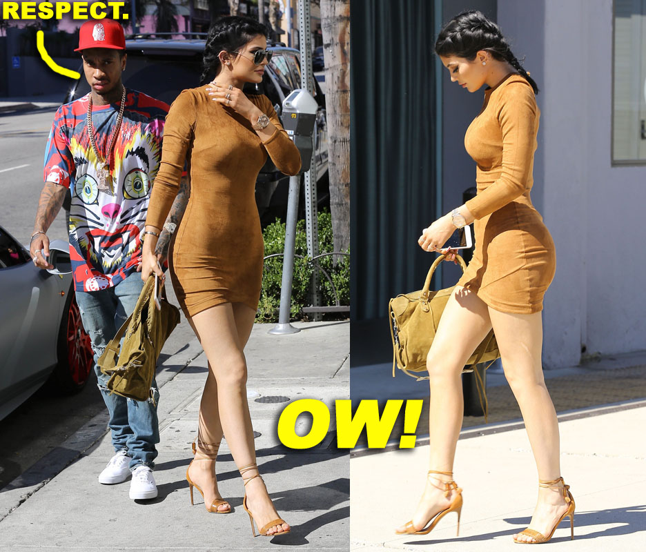 Kylie Jenner Stops By Smashbox Studios