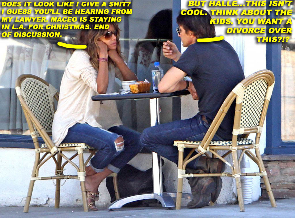 Exclusive... ARCHIVAL IMAGES: Halle Berry & Olivier Martinez File For Divorce