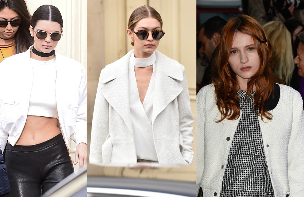 Kendall Jenner, Gigi Hadid and Christa Theret