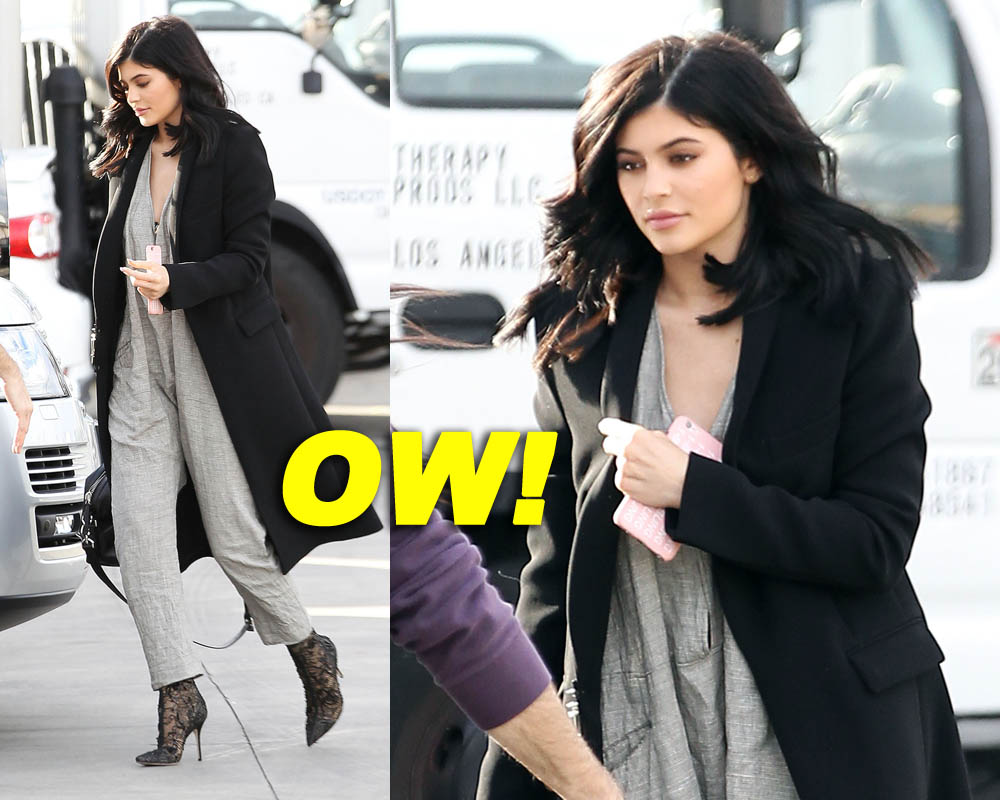 Kylie Jenner And Kourtney Kardashian Meet Sean 'P. Diddy' Combs At A Studio