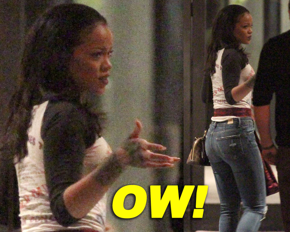 Rihanna Leaves The Sunset Marquis Hotel