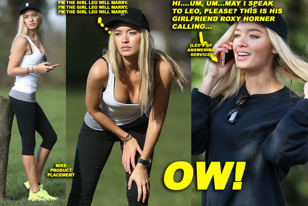 Exclusive... Roxy Horner Working Out In Essex