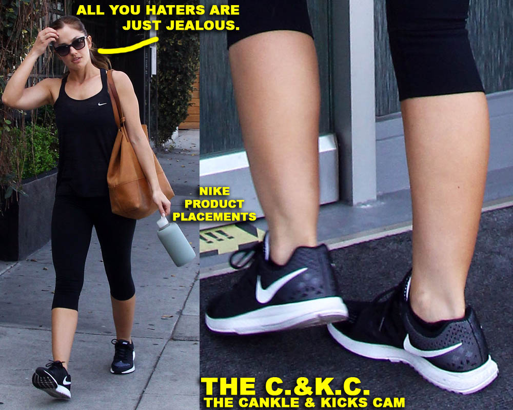 Minka Kelly Heads To The Gym