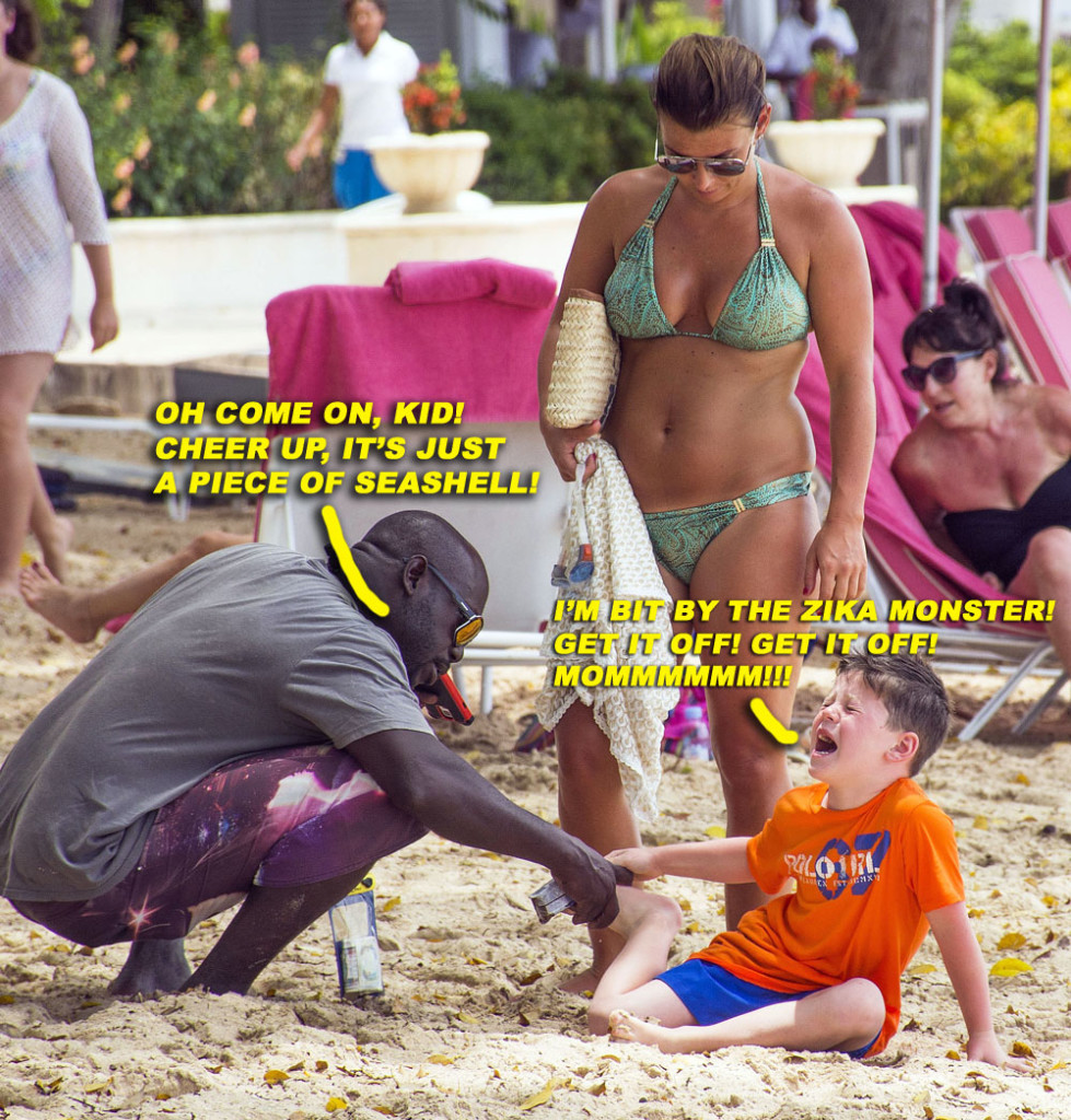 Coleen Rooney Vacations In Barbados With Her Sons