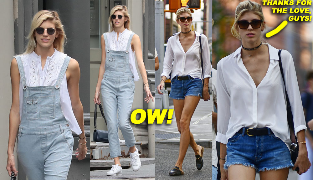 Devon Windsor & Her Boyfriend Go For A Walk In NYC