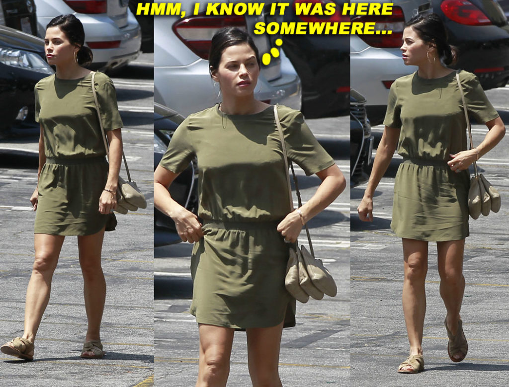 EXCLUSIVE: Jenna Dewan Tatum rocks earth tones as she goes out and about in Sherman Oaks