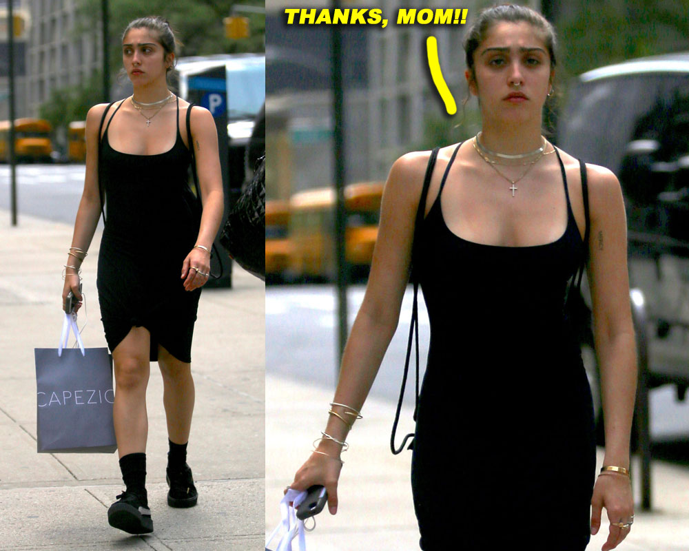 Lourdes Leon Was Seen Out Shopping In Manhattan