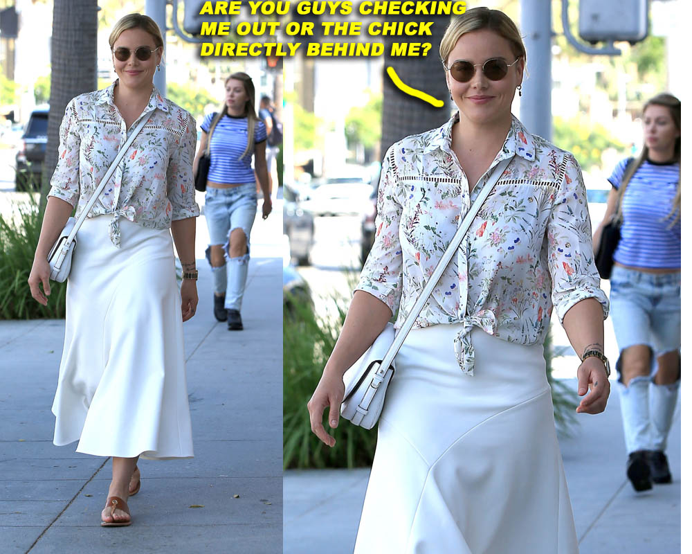 Exclusive... Abbie Cornish Running Errands In Beverly Hills
