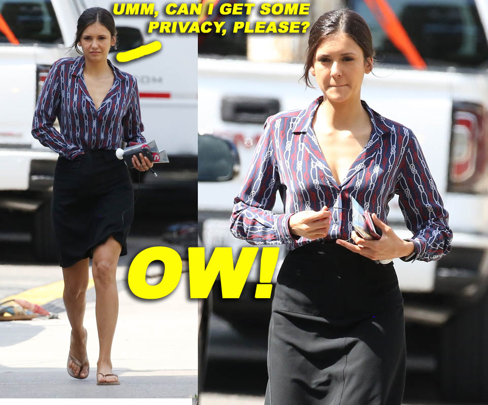 EXCLUSIVE: Nina Dobrev seen for the first time on the set of 'Flatliners' filming in Toronto