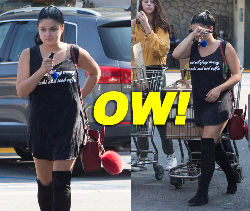 Ariel Winter Shops At Whole Foods