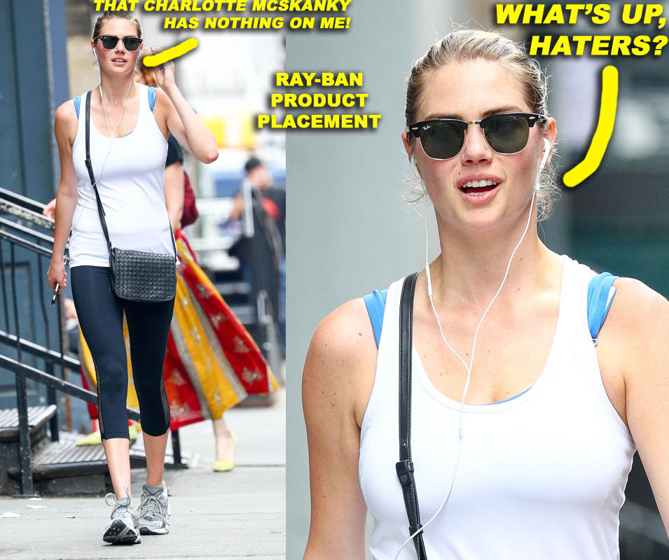 Kate Upton Hits The Gym In NYC