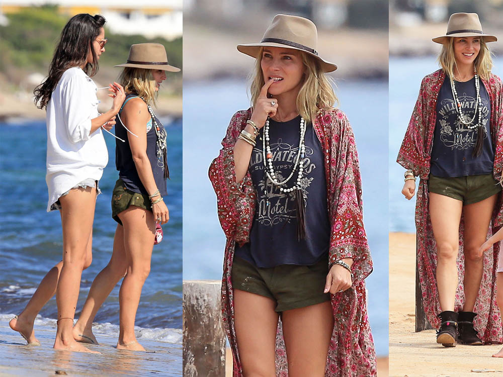 Elsa Pataky Enjoys Formentera With Her Children
