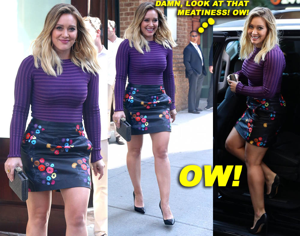 Hilary Duff Steps Out In New York City