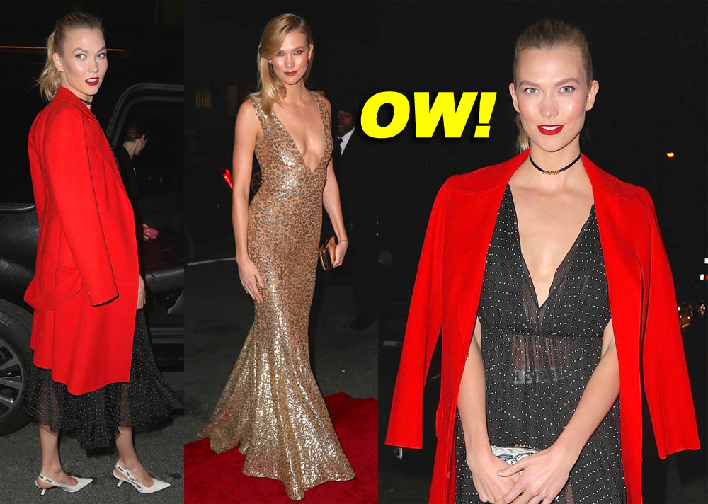 Karlie Kloss Heads To The Dior Gala Party In NYC