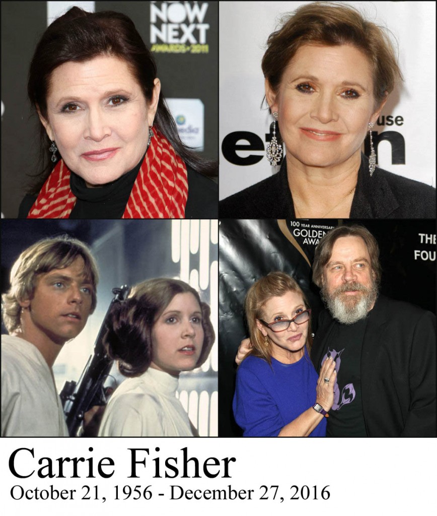 Carrie Fisher Is Dead at 60