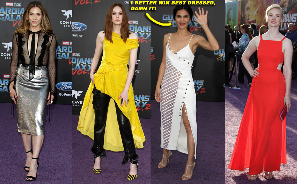 Allison Holker, Karen Gillan, Elodie Yung, Deborah Ann Woll